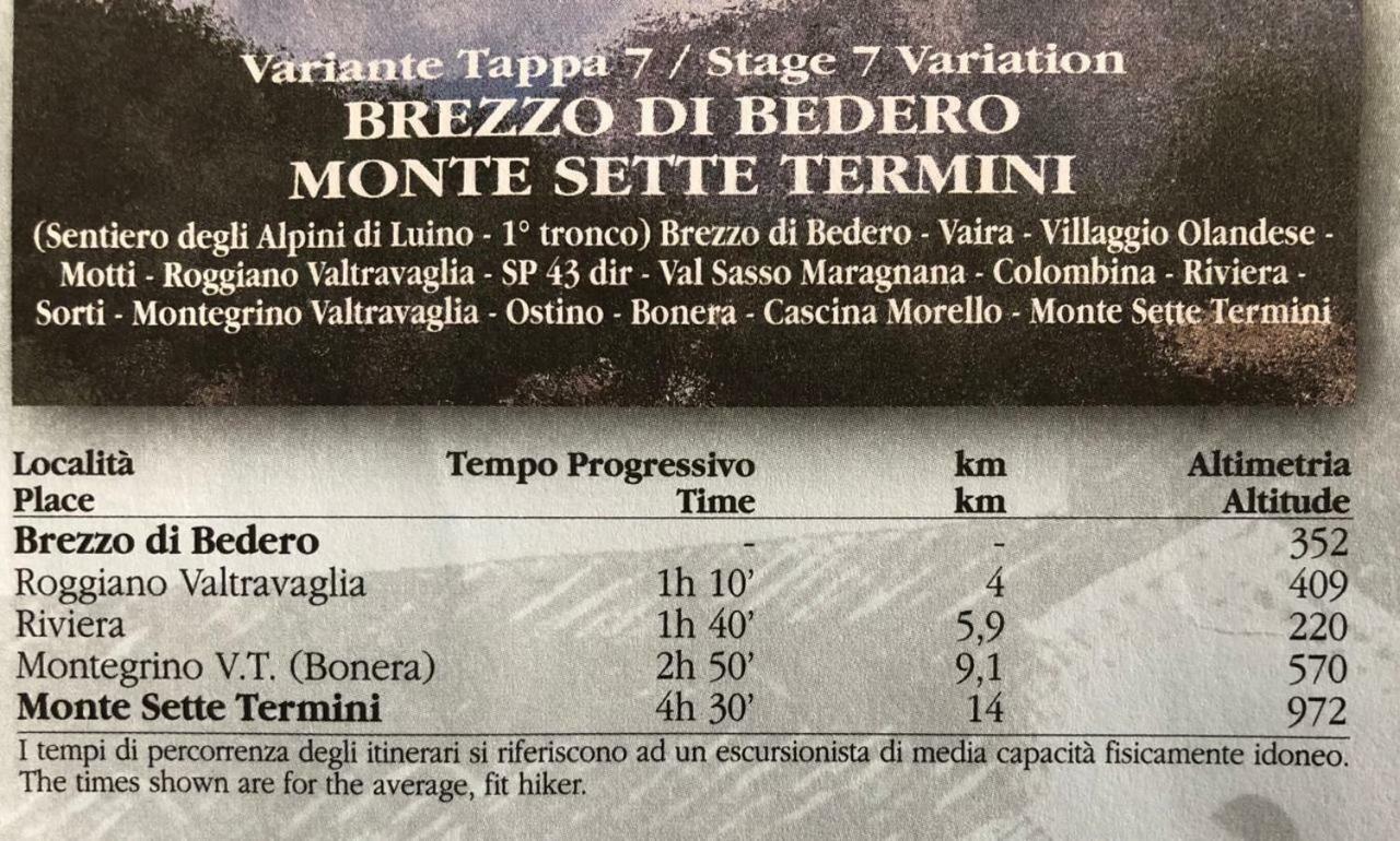 فيلا Bellavista Brezzo المظهر الخارجي الصورة